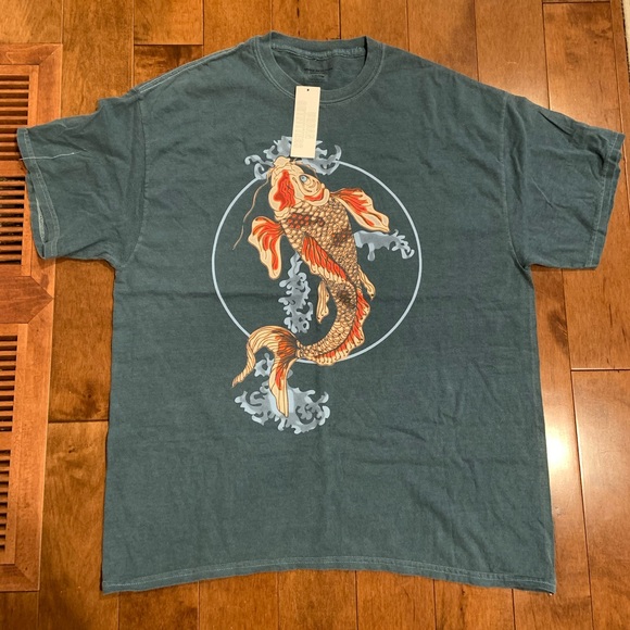 Urban Outfitters Koi Fish Oversized 